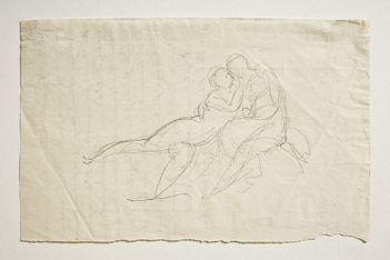 Bertel Thorvaldsen (1770-1844), <em>Paolo Malatesta e Francesca da Rimini </em> 